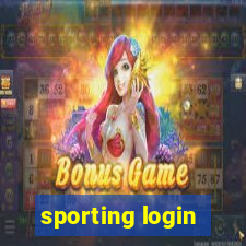 sporting login